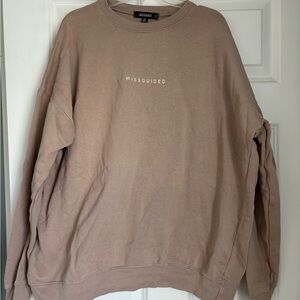 Missguided Tan Men's Sweater
